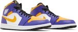 Cheap Air Jordan 1 Mid 'Lakers' Lelaki DQ8426-517