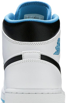 에어 조던 1 미드 '레이저 블루' 554724-141 Sizing 에어 조던 1 미드 '레이저 블루' 554724-141