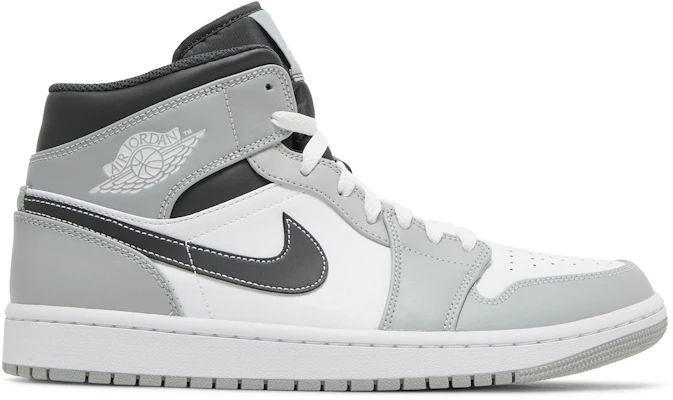 Air Jordan 1 Mid 'Kelabu Asap Cerah' 554724-078 Buy Air Jordan 1 Mid 'Kelabu Asap Cerah' 554724-078