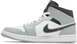 Shop Air Jordan 1 Mid 'Kelabu Asap Cerah' 554724-078