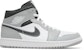 Air Jordan 1 Mid 'Kelabu Asap Cerah' 554724-078
