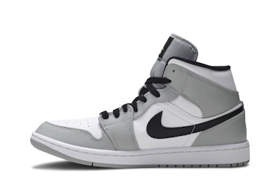 Air Jordan 1 Mid 'Light Smoke Grey'