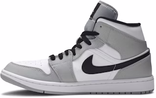 Air Jordan 1 Mid 'Gris Humo Claro' 554724-092 Lookbook Air Jordan 1 Mid 'Gris Humo Claro' 554724-092