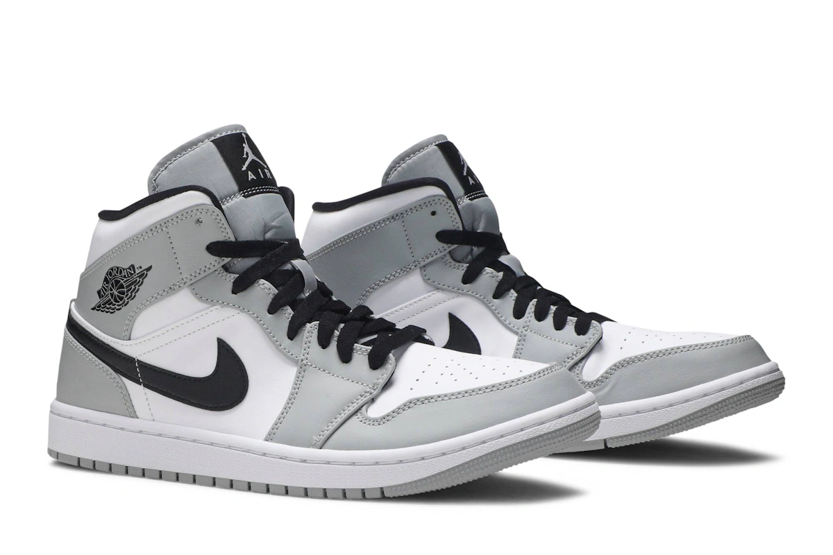 Air Jordan 1 Mid 'Light Smoke Grey'