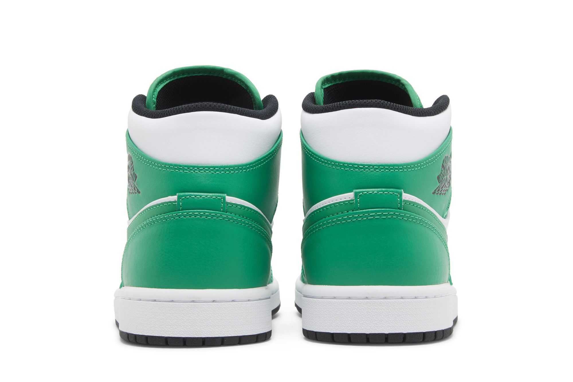Sizing Air Jordan 1 Mid 'Lucky Green' Pria dan Wanita Sepatu Sneaker DQ8426-301