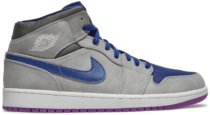 Air Jordan 1 Mid 'Matte Silver Laser Purple' 554724-008 Buy Air Jordan 1 Mid 'Matte Silver Laser Purple' 554724-008