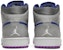 Air Jordan 1 Mid 'Matte Silver Laser Purple' 554724-008