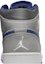 Sizing Air Jordan 1 Mid 'Matte Silver Laser Purple' 554724-008