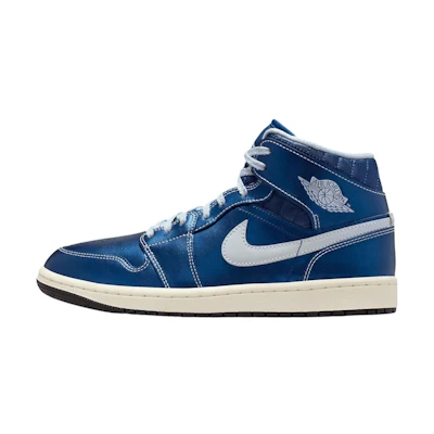 Jordan 1 Mid 'Metallic Blue'