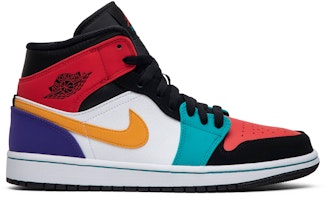 Air Jordan 1 Mid 'Multi-Color' 554724-125 Air Jordan 1 Mid 'Multi-Color' 554724-125