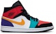 Air Jordan 1 Mid 'Pelbagai Warna' 554724-125