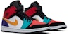 Air Jordan 1 Mid 'Pelbagai Warna' 554724-125
