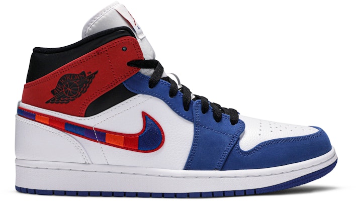 Jordan 1 multicolor swoosh Clearance