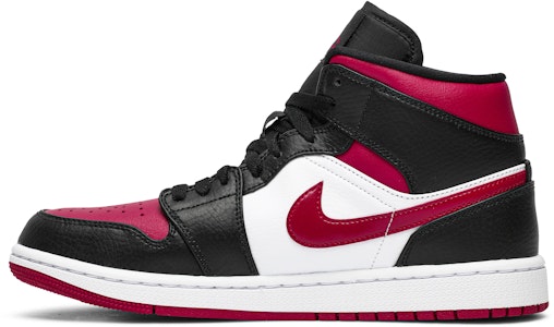 Air Jordan 1 Mid 'Rojo Noble' 554724-066 Lookbook Air Jordan 1 Mid 'Rojo Noble' 554724-066