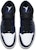 Air Jordan 1 Mid 'Obsidian' Lelaki & Wanita Sneakers 554724-401