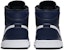 Air Jordan 1 Mid 'Obsidian' Lelaki & Wanita Sneakers 554724-401