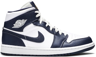Air Jordan 1 Mid 'Obsidian' 554724-174 Air Jordan 1 Mid 'Obsidian' 554724-174