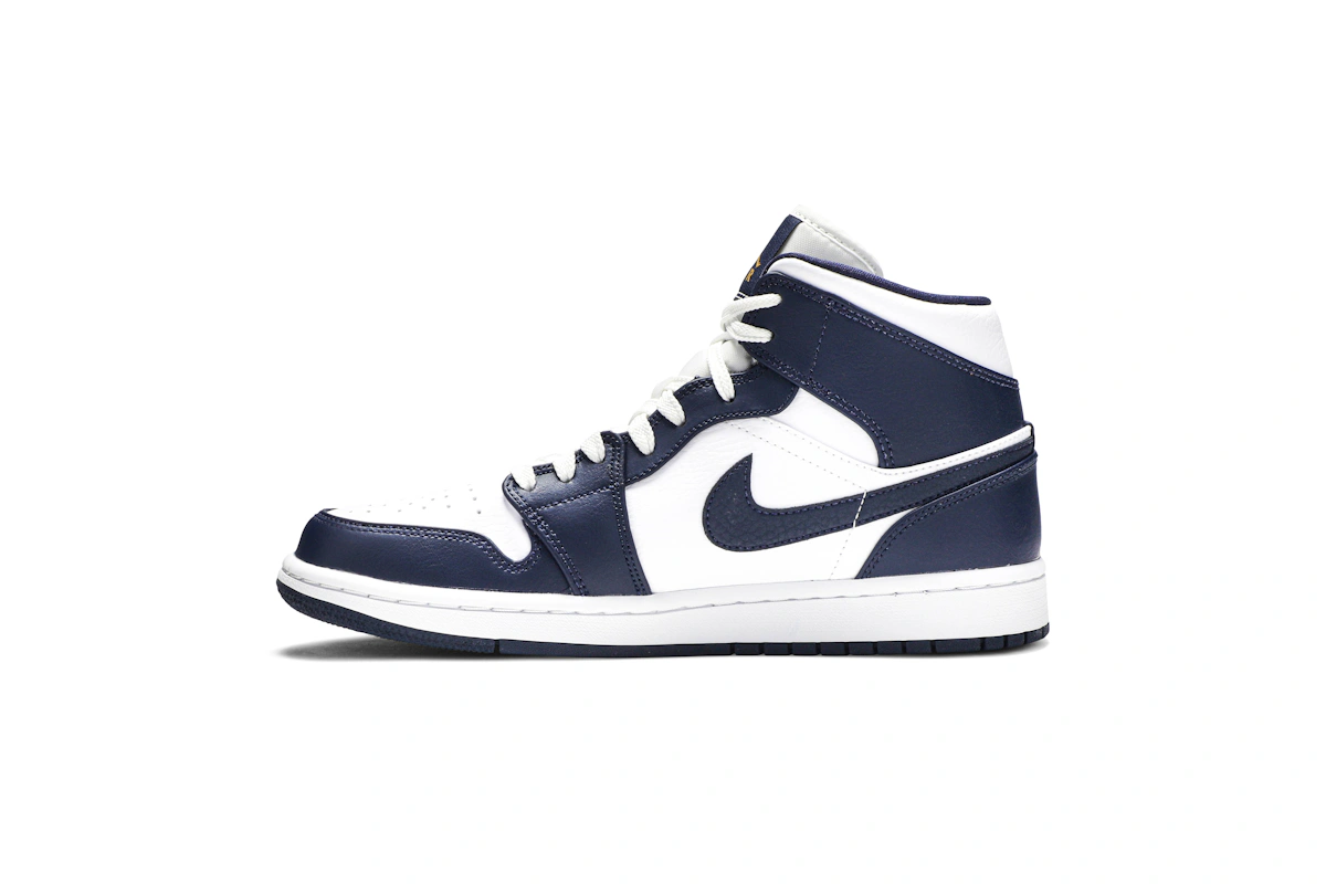 Air Jordan 1 Mid 'Obsidian' 554724-174