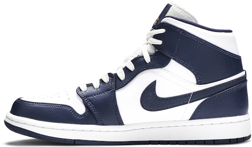 에어 조던 1 미드 '옵시디언' 554724-174 Lookbook 에어 조던 1 미드 '옵시디언' 554724-174