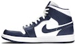 Lookbook Air Jordan 1 Mid 'Obsidian' 554724-174 - Kasut Sneakers Jordan 1 Mid Obsidian