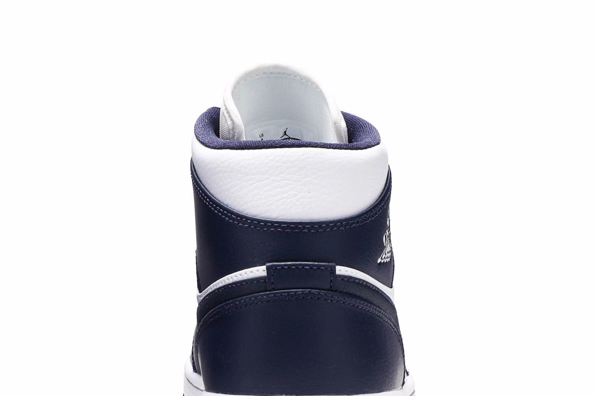 Air Jordan 1 Mid 'Obsidian' 554724-174