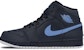 Air Jordan 1 Mid 'Obsidian Blue' 554724-405 (Warna Biru Obsidian)