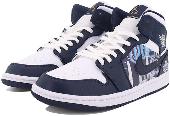 Air Jordan 1 Mid 'Obsidian One Love' Indonesia 554724-174(Team10-one-love) Lookbook Air Jordan 1 Mid 'Obsidian One Love' Indonesia 554724-174(Team10-one-love)
