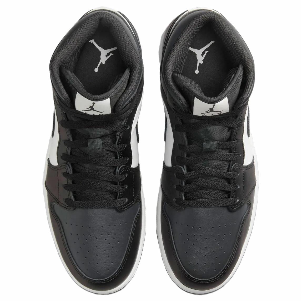 Shop Air Jordan 1 Mid 'Off Noir Toe' Lelaki DQ8426-010