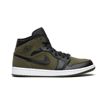 Jordan 1 Mid 'Olive Canvas'