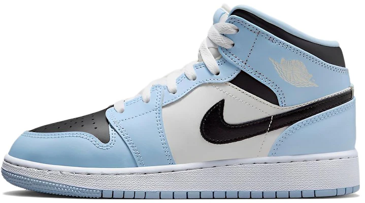 【定製球鞋】Jordan Air Jordan 1 one love 中幫 復古籃球鞋 GS 白藍色 Sizing 【定製球鞋】Jordan Air Jordan 1 one love 中幫 復古籃球鞋 GS 白藍色