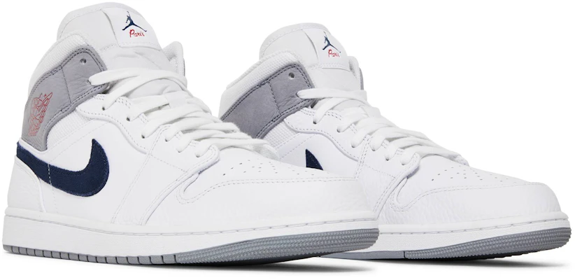 Air Jordan 1 中筒 ‘巴黎’ DR8038-100 Cheap Air Jordan 1 中筒 ‘巴黎’ DR8038-100