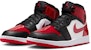 Air Jordan 1 Mid 'Patent Bred Toe' HV4091-006