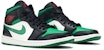 Kasut Air Jordan 1 Mid 'Pine Green' 554724-067