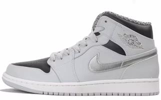 Air Jordan 1 Mid 'Pure Platinum' 554724-032 Air Jordan 1 Mid 'Pure Platinum' 554724-032