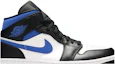 Lookbook Air Jordan 1 Mid 'Racer Blue' 2021 Sepatu Sneakers 554724-140