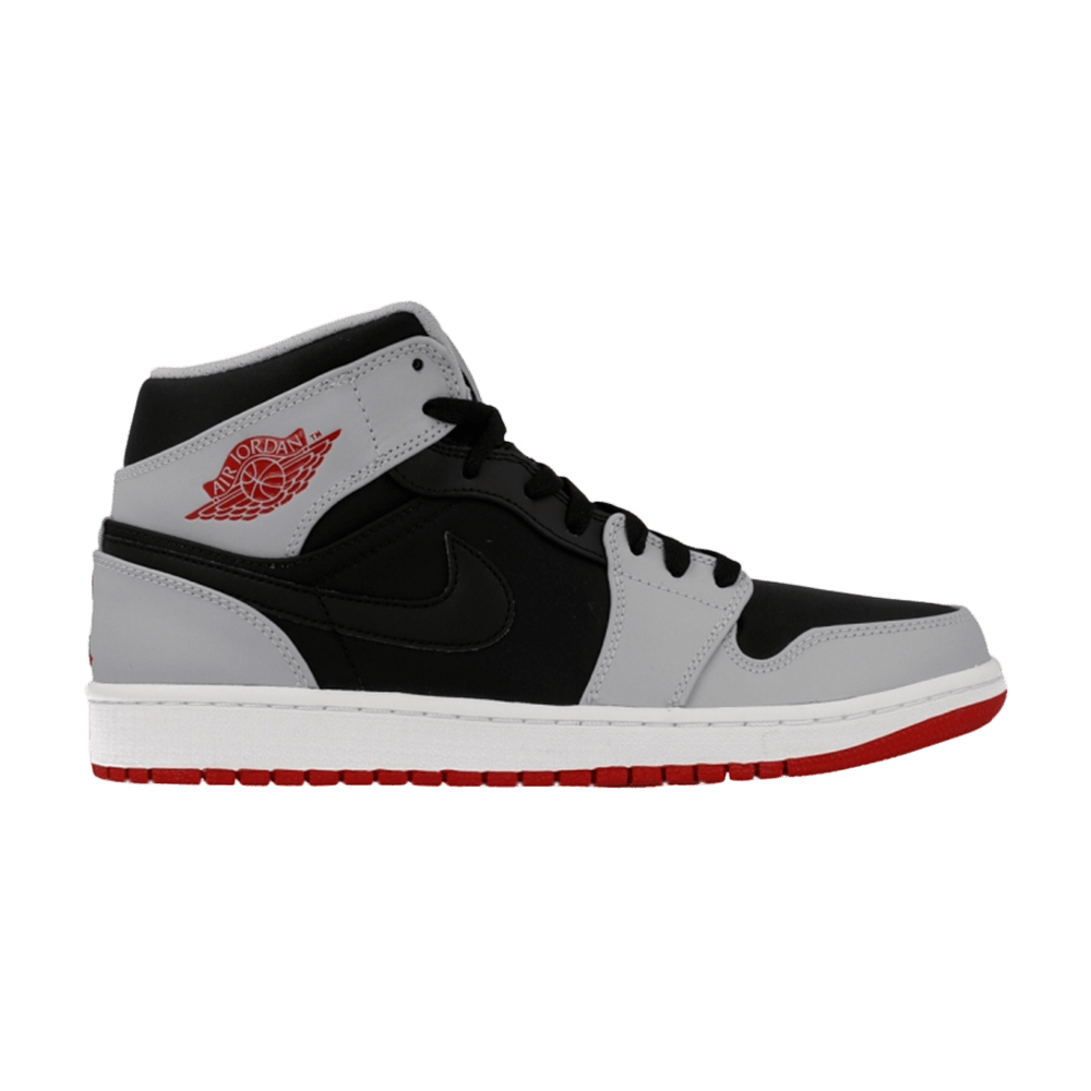 Buy Air Jordan 1 Mid 'Merah Kelabu' 554724-012