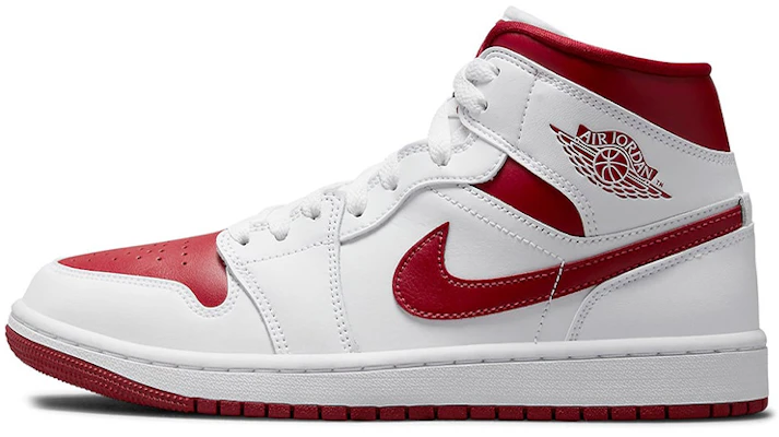 Air Jordan 1 Mid 'Merah Universiti Putih' 554724-161 Buy Air Jordan 1 Mid 'Merah Universiti Putih' 554724-161