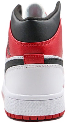 Air Jordan 1 Mid 'Rojo Blanco Negro' 554726-173 Shop Air Jordan 1 Mid 'Rojo Blanco Negro' 554726-173