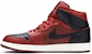 Air Jordan 1 Mid 'Reverse Banned' 554724-601 - Kasut Sneakers