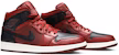 Air Jordan 1 Mid 'Reverse Banned' 554724-601 - Kasut Sneakers