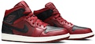 Cheap Air Jordan 1 Mid 'Reverse Banned' 554724-601 - Kasut Sneakers