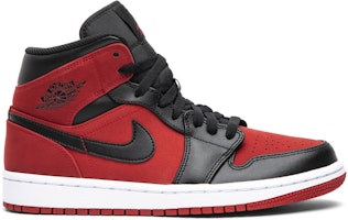 Air Jordan 1 Mid 'Reverse Banned' 554724-610 Air Jordan 1 Mid 'Reverse Banned' 554724-610