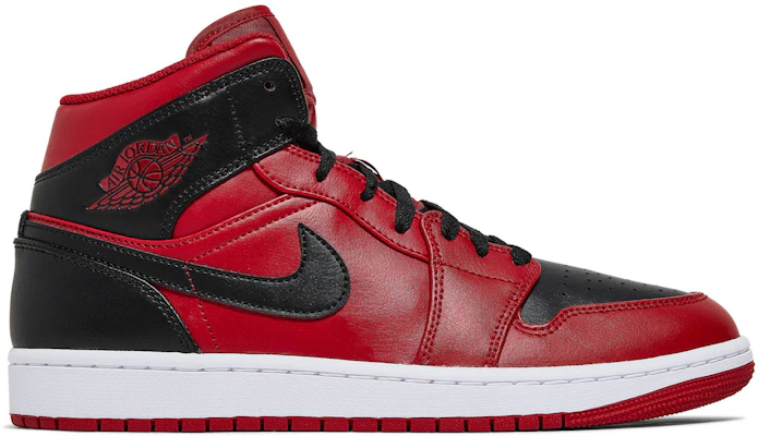 Air Jordan 1 Mid 'Reverse Bred' 2021 554724-660 Buy Air Jordan 1 Mid 'Reverse Bred' 2021 554724-660