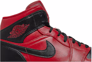 Order Air Jordan 1 中帮 '反向黑红' 2021 554724-660