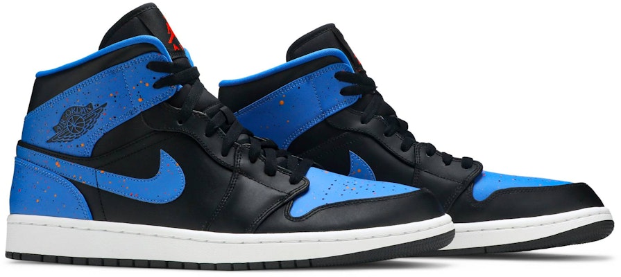 Air Jordan 1 Mid 'Royal Splatter' Azul Salpicado 554724-048 Cheap Air Jordan 1 Mid 'Royal Splatter' Azul Salpicado 554724-048