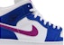 Air Jordan 1 Mid 'Royal Violet' - Ungu Diraja 554724-451