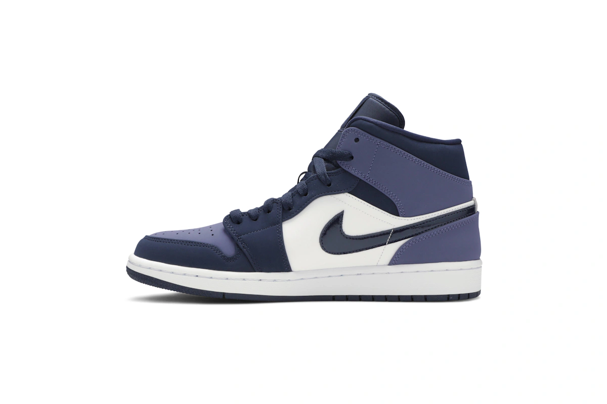 Air Jordan 1 Mid 'Sanded Purple' 554724-445