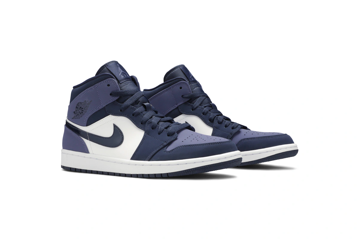 Air Jordan 1 Mid 'Sanded Purple' 554724-445