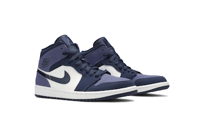 Air Jordan 1 Mid 'Sanded Purple' 554724-445