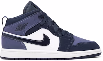 (Preschool) Air Jordan 1 Mid 'Sanded Purple' 640734-445 (Preschool) Air Jordan 1 Mid 'Sanded Purple' 640734-445